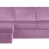 Угловой диван-кровать с оттоманкой и ёмкостью для хранения Murom 434115