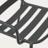 Алюминиевый стул Joncols для улицы серого цвета