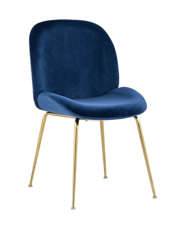 Кухонный стул мягкий синий Palma Gold