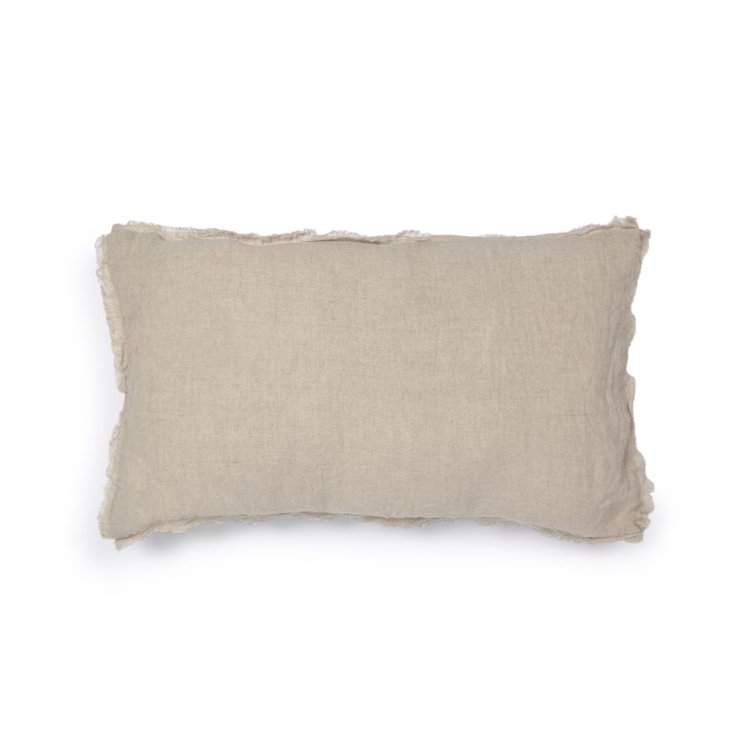 Чехол на подушку Draupadi 100% лен бежевого цвета 30 х 50 см