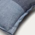 Чехол на подушку Calonge 100% лен в синюю клетку 30 х 50 см