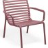 Лаунж-кресло пластиковое Doga Relax розовое 003/4025621000