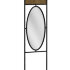 Панель для прихожей с зеркалом Loft Дуб Табак