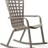 Кресло-качалка пластиковое с подушкой Folio бежевое 003/4030010/4029810/3630001152
