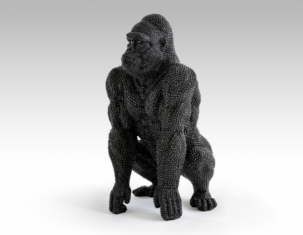 Фигура большая Gorila черная
