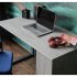 Письменный стол Битти Лофт 116 бетон / черный матовый