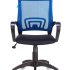 Кресло Бюрократ CH-695N/BL/TW-11 спинка сетка синий TW-05 сиденье черный TW-11