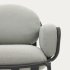 Алюминиевое кресло Joncols для улицы серого цвета