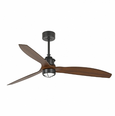 Потолочный вентилятор Just Fan черный/дерево 128 см