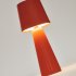 Небольшой настольный светильник Arenys с красной отделкой