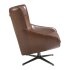 Поворотное кресло 5089/A1001-M1595 с кожаной обивкой