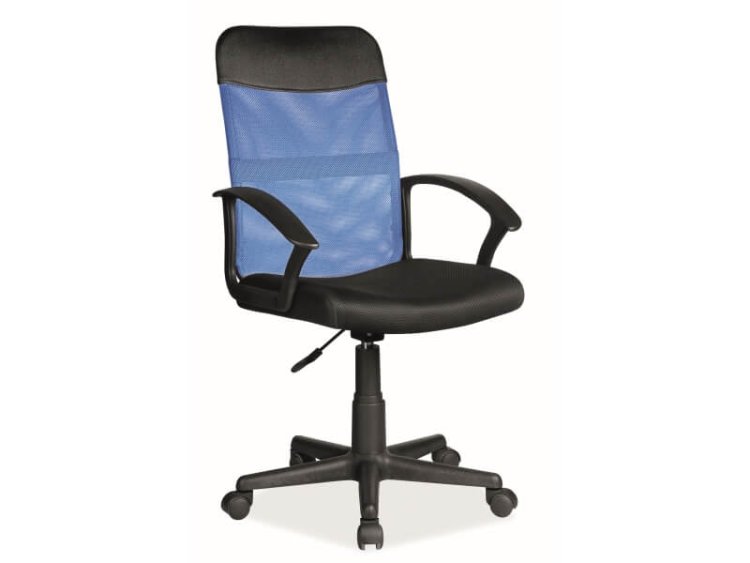 Кресло компьютерное SIGNAL Q-702 (синий/черный)