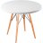 Стол Eames woodR pure white