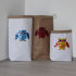 Эко-мешок для игрушек из крафт бумаги «Funky Owl»