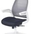 Кресло компьютерное Halmar FRANKLIN (черный/белый/серый)
