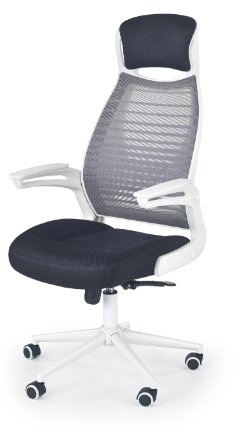 Кресло компьютерное Halmar FRANKLIN (черный/белый/серый)