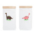 Эко-мешок для игрушек из крафт бумаги «Бронтозавр Маша»