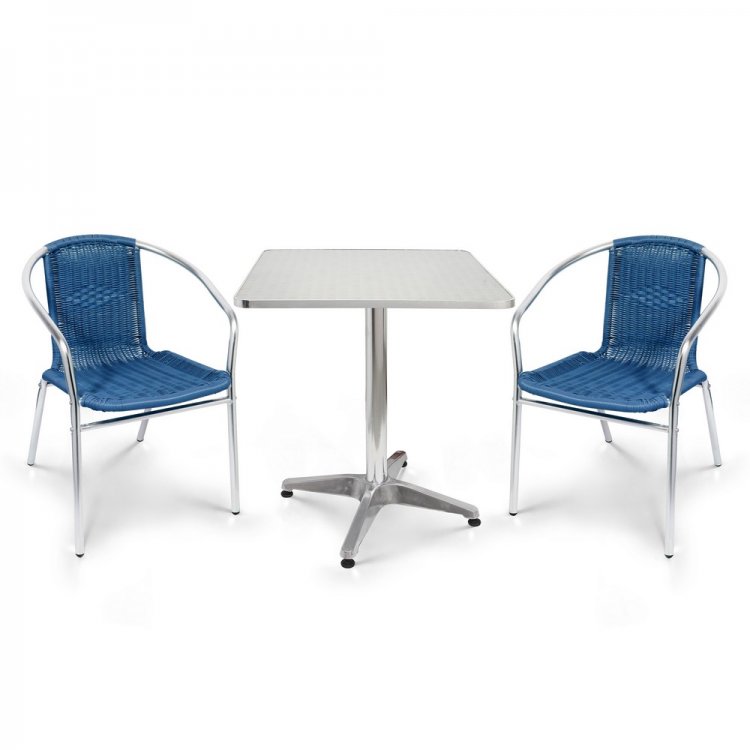 Комплект мебели  LFT-3199E/T3125-60x60 Blue (2+1)