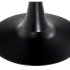 Стеклянный стол Tulip 90 black