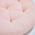 Напольная подушка Etelvina розового цвета 100% органический хлопок, сертифицированный GOTS, 35 см