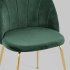 Кухонный стул мягкий зеленый Kiwi