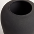 Большая металлическая ваза Walter черного цвета 48 см