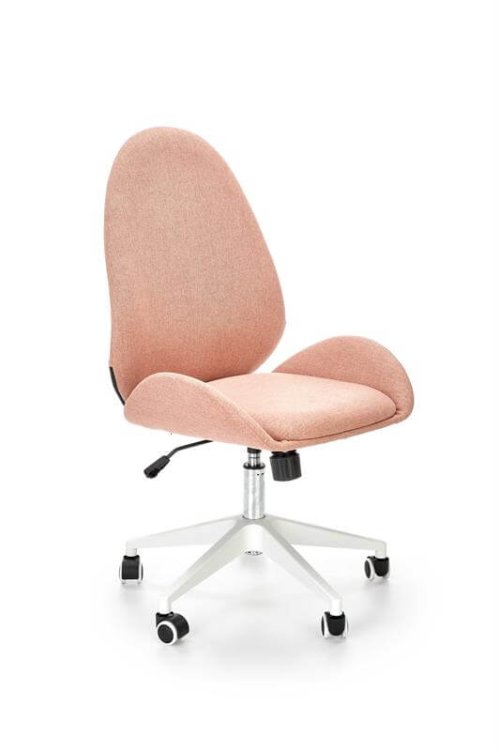 Кресло компьютерное Halmar FALCAO (розовый/белый)