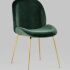 Кухонный стул мягкий зеленый Palma Gold