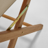 Складной стул Dalisa из массива акации зеленый