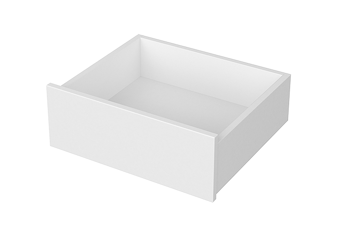 Выкатной ящик для шкафа classic (белый)