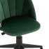 Кресло компьютерное Логан велюр зелёный
