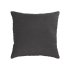 Чехол для подушки Elmina из 100% льна черного цвета 45 х 45 см