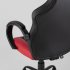 Кресло игровое TopChairs Racer Midi черно-красное