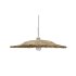 Gualta natural fiber ceiling lamp in a natural finish, Г? 50 cm