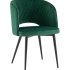 Стул-кресло Дарелл велюр зелёный