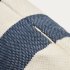 Чехол Nans для цилиндрической подушки 100% ПЭТ с белыми синими полосами