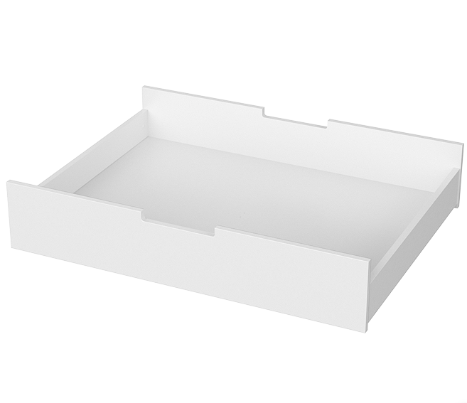 Ящик для кровати Classic (белый)