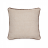 Чехол на подушку Sagulla из 100% ПЭТ бежевый с коричневой окантовкой 45 х 45 см