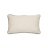 Чехол на подушку Sagulla из 100% ПЭТ белый с серой окантовкой 30 х 50 см