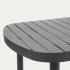 Уличный алюминиевый стол Joncols с серой отделкой 180 х 90 см