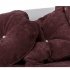 Подушки к дивану: 2 валика, 2 квадр. подушки, 2 круглые подушки: темно-сиреневый