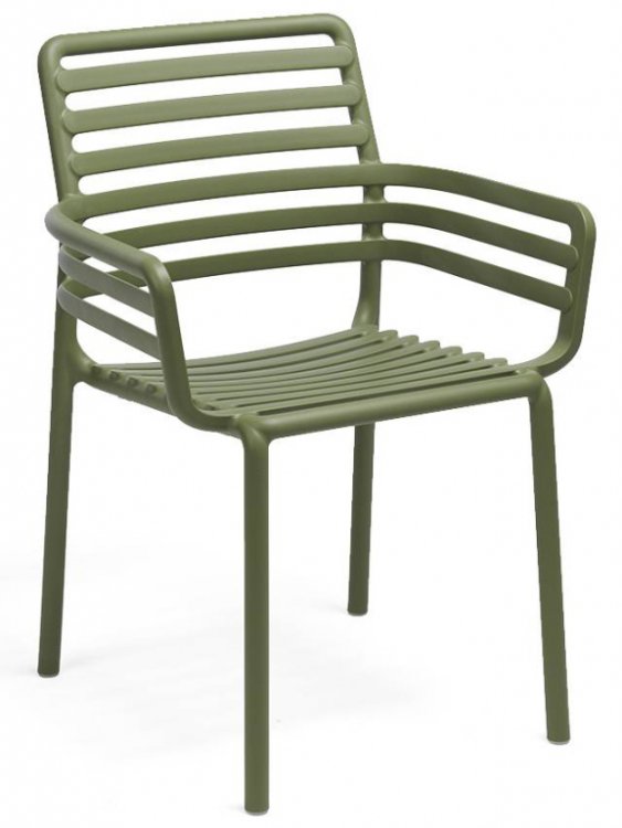 Кресло пластиковое Doga зеленое 003/4025416000