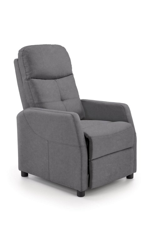 Кресло Halmar FELIPE 2 раскладное (серый)