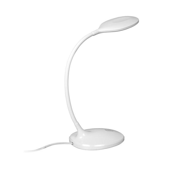 Настольная лампа Scoop LED белая