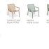 Лаунж-кресло пластиковое Doga Relax розовое 003/4025621000