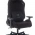 Кресло игровое Knight T1 черный экомех с подголов. крестовина металл