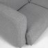 Угловой диван Legara 4-местный серый 226 х 164 см