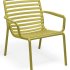 Лаунж-кресло пластиковое Doga Relax желтое 003/4025618000