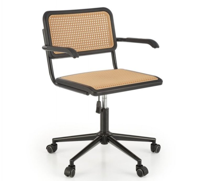 Кресло компьютерное Halmar INCAS (коричневый/черный)