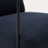 Кресло Gamer синего цветаиз  металла с черной отделкой